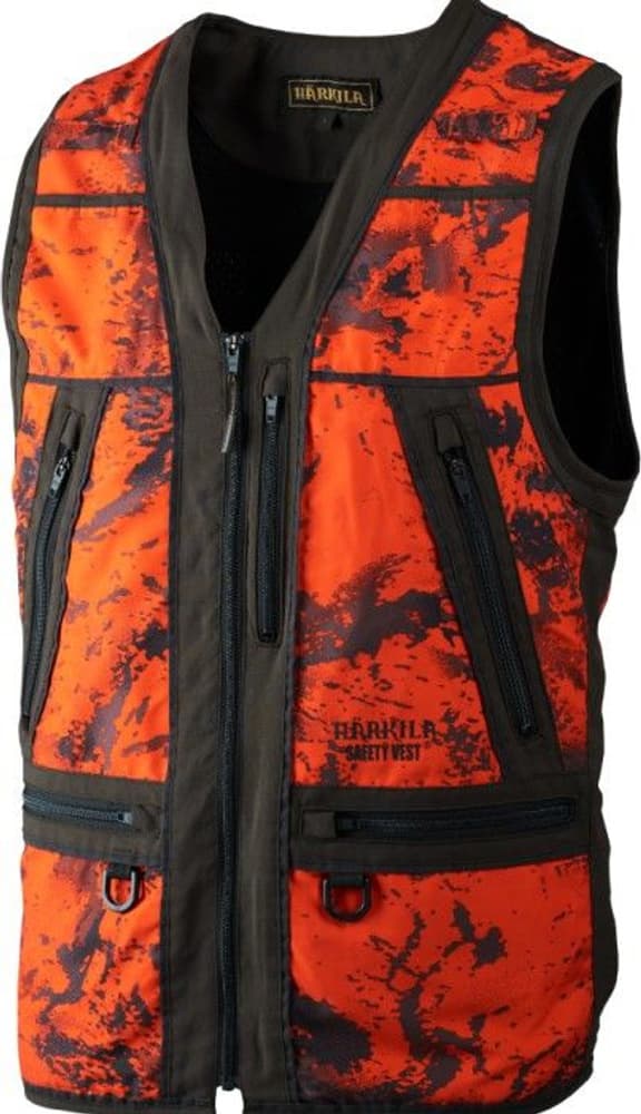 Lynx Safety Vest AXIS MSP® Orange Blaze/Shadow Brown, view: 0