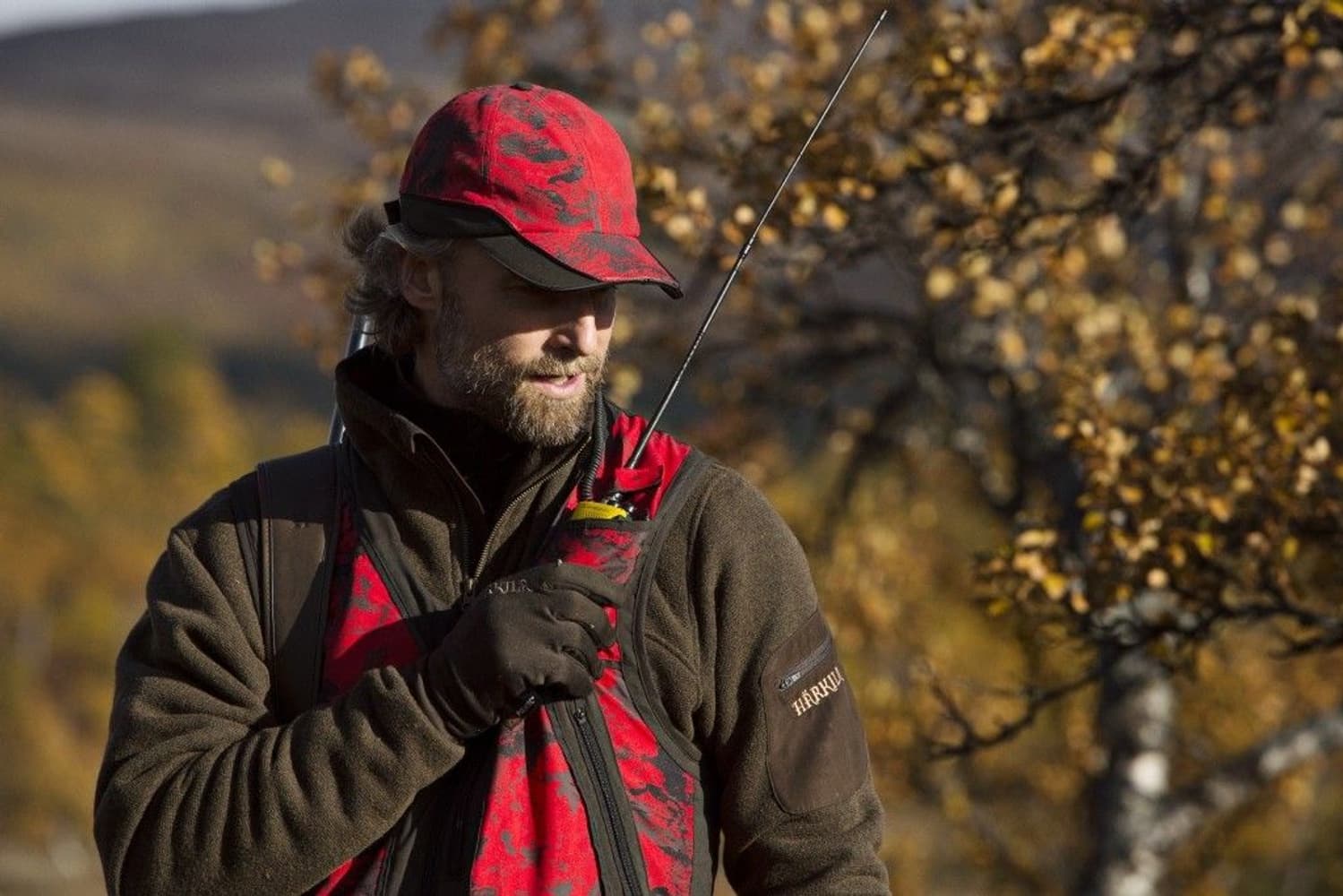 Lynx Safety Vest AXIS MSP® Red Blaze/Shadow Brown, view: 3