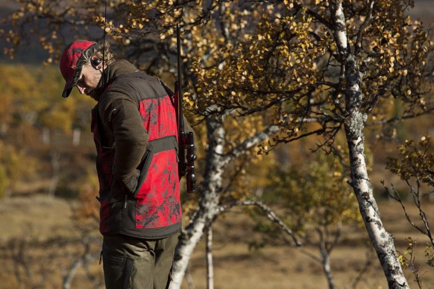 Lynx Safety Vest AXIS MSP® Red Blaze/Shadow Brown, view: 4