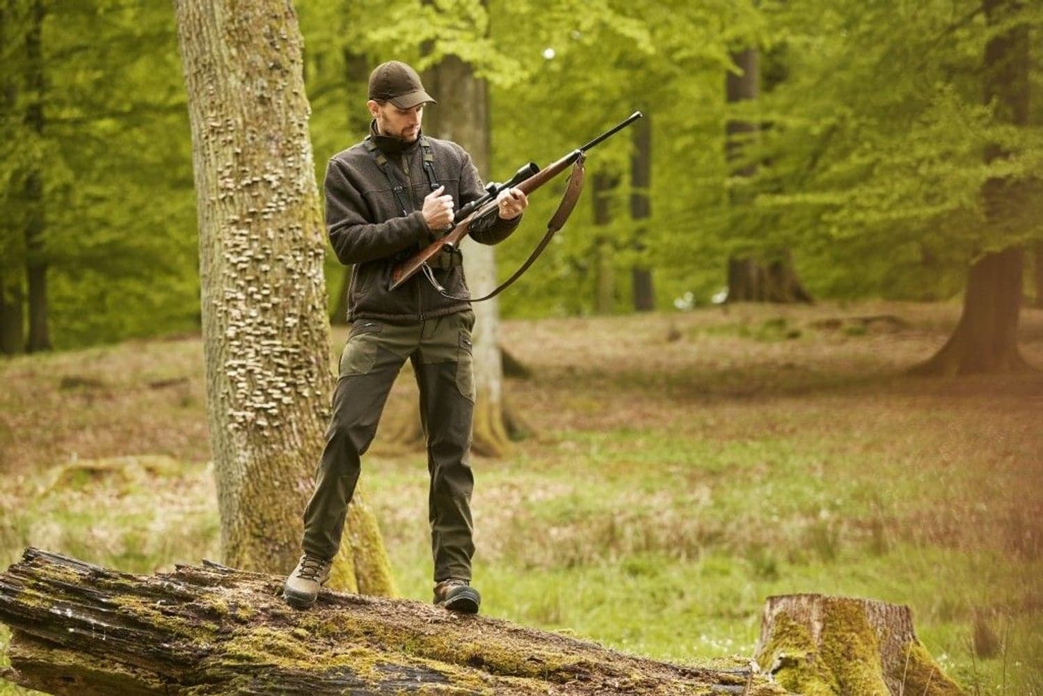 Norja HSP Cardigan Full Zip Brown Melange, view: 3