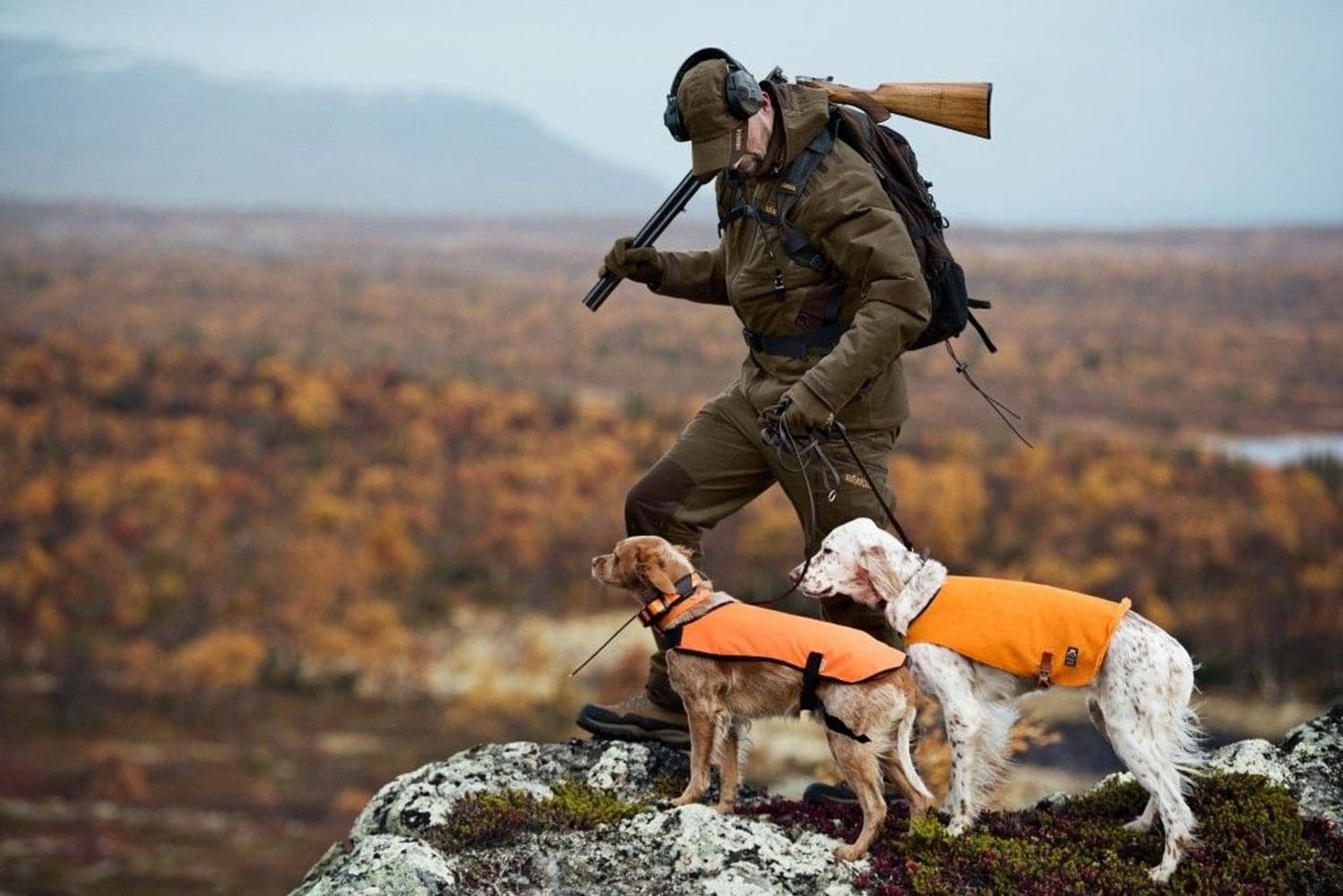 Mountain Hunter GTX Jacket Hunting Green/Shadow Brown, view: 2