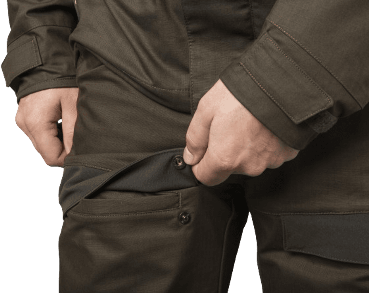 Nordic Hunter HWS Trousers Willow Green/Shadow Brown, view: 3