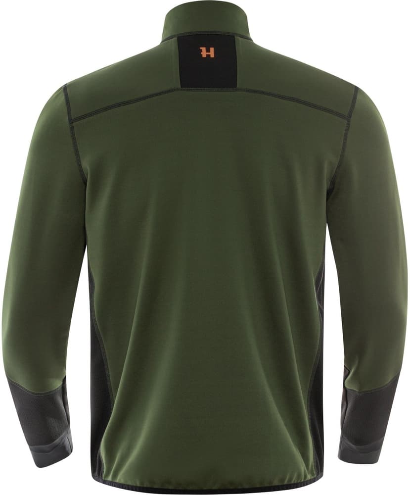 Scandinavian Fleece Jacket Green/Black, view: 1