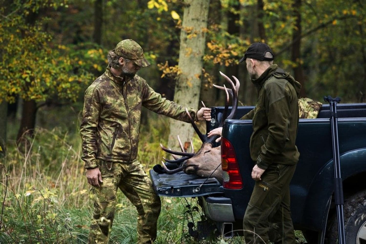 Lynx Full Zip Fleece AXIS MSP® Forest Green, view: 4