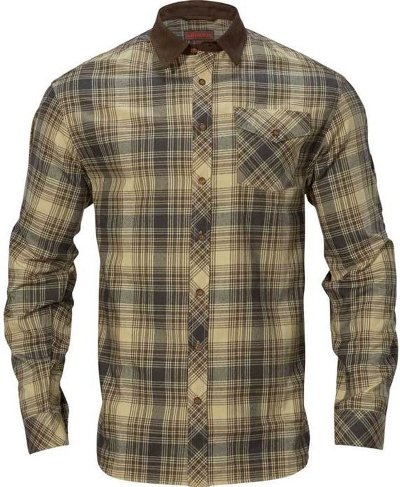 M's Driven Hunt Flannel Shirt Light Teak, view: 0