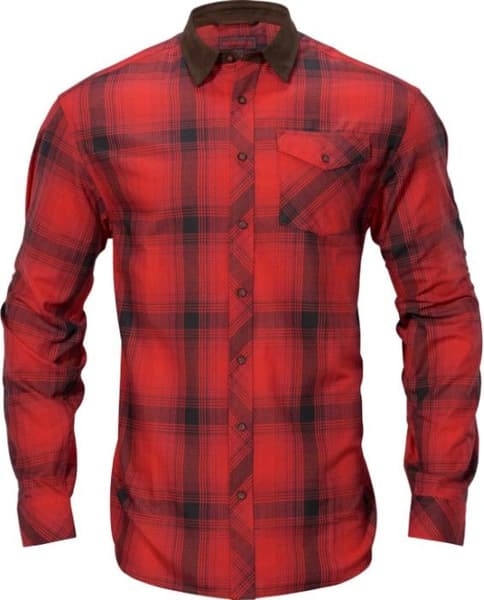 productImage: M's Driven Hunt Flannel Shirt Red/Black Check