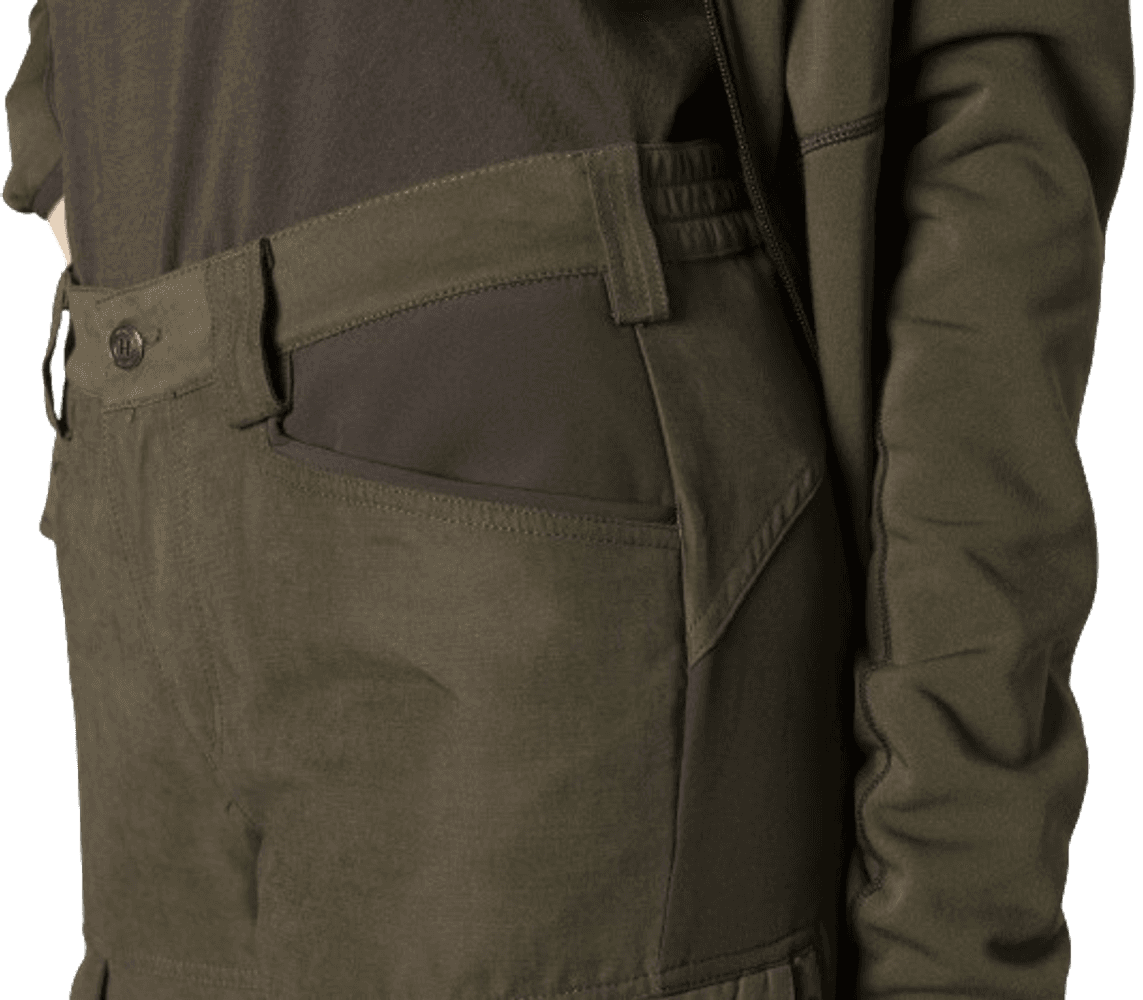 Scandinavian Trousers Women Green/Deep Brown, view: 2