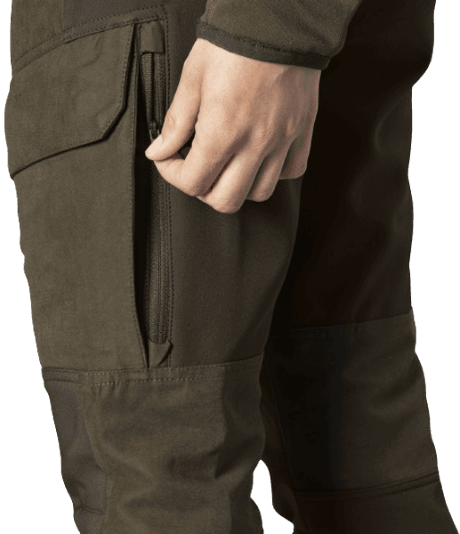 Scandinavian Trousers Women Green/Deep Brown, view: 5