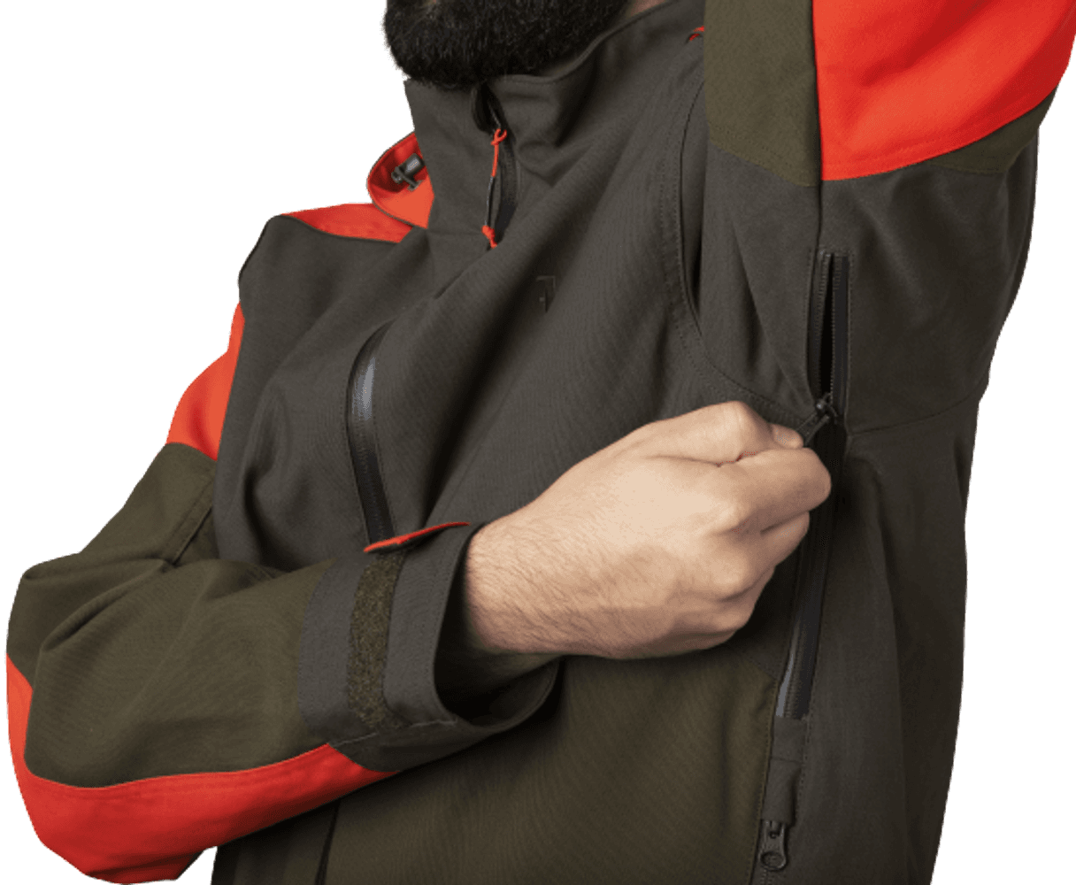 Pro Hunter Dog Keeper GTX Jacket Willow Green/Orange, view: 6