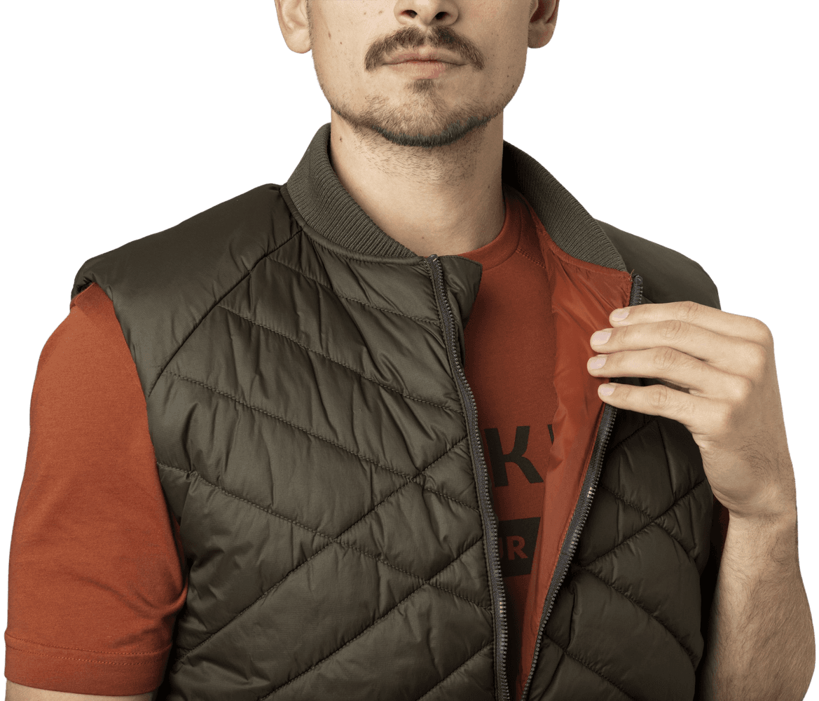 Logmar Insulated Packable Vest Willow Green, view: 2