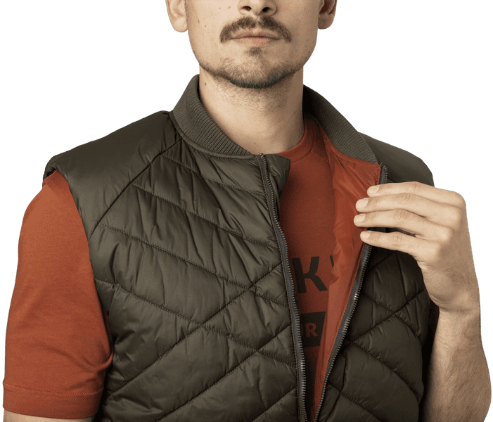 Logmar Insulated Packable Vest Willow Green, view: 2