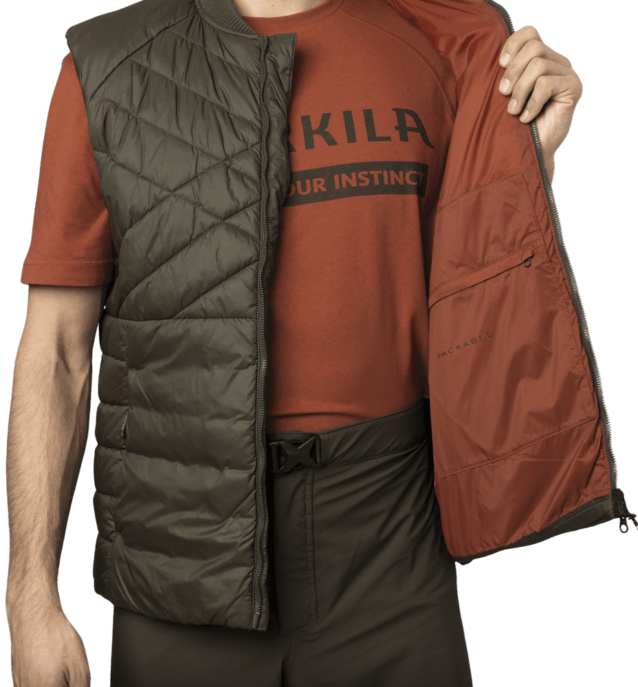 Logmar Insulated Packable Vest Willow Green, view: 3