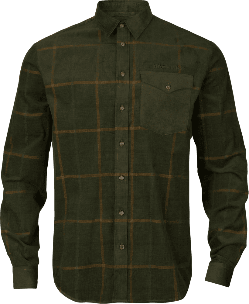 Kaldfjord Sammet Rutig Skjorta Green Check, view: 0