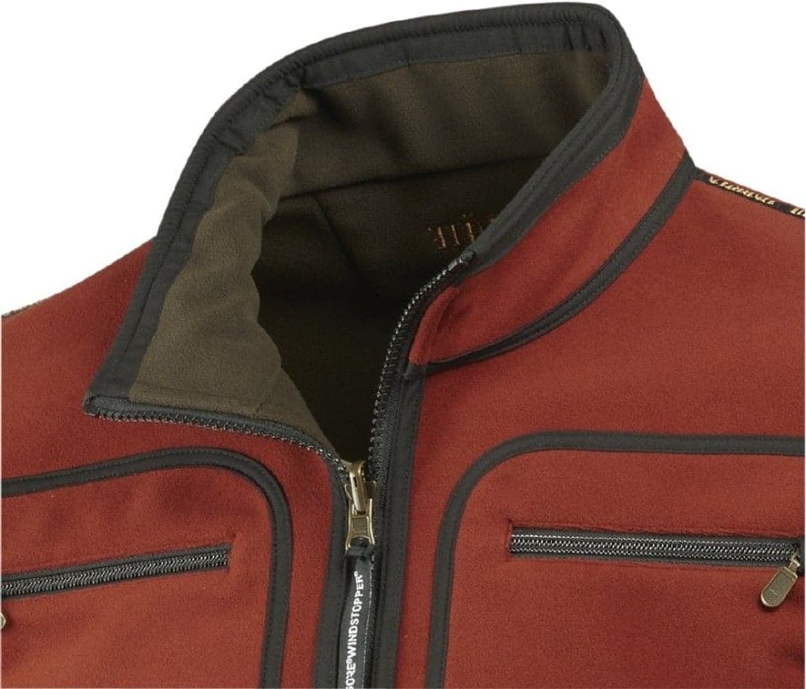 Kamko Windstopper Fleece Jacket Burnt Orange/Shadow Brown, view: 4