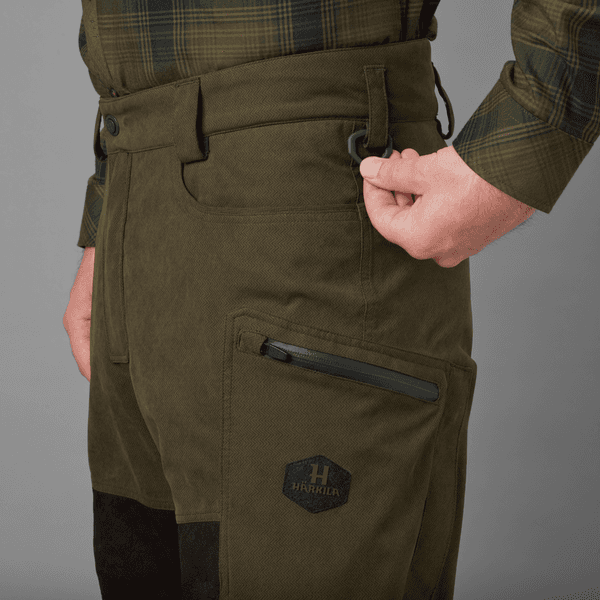 Driven Hunt HWS Leather Trousers Willow Green/Shadow Brown, view: 3