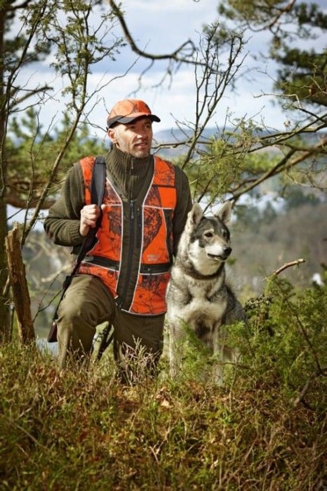 Safety Waistcoat Hundförarväst w Green w/Orange, view: 5