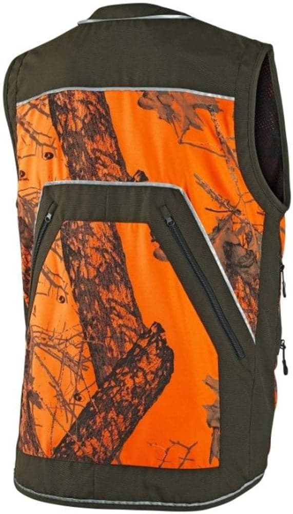 Safety Waistcoat Hundförarväst w Green w/Orange, view: 1