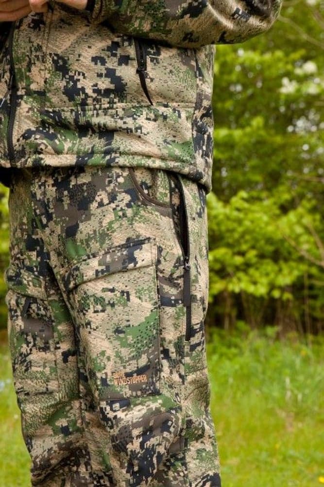 Q Fleece Windstopper Jaktbyxa Optifade, view: 3