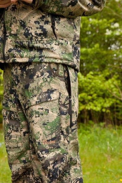 Q Fleece Windstopper Jaktbyxa Optifade, view: 3