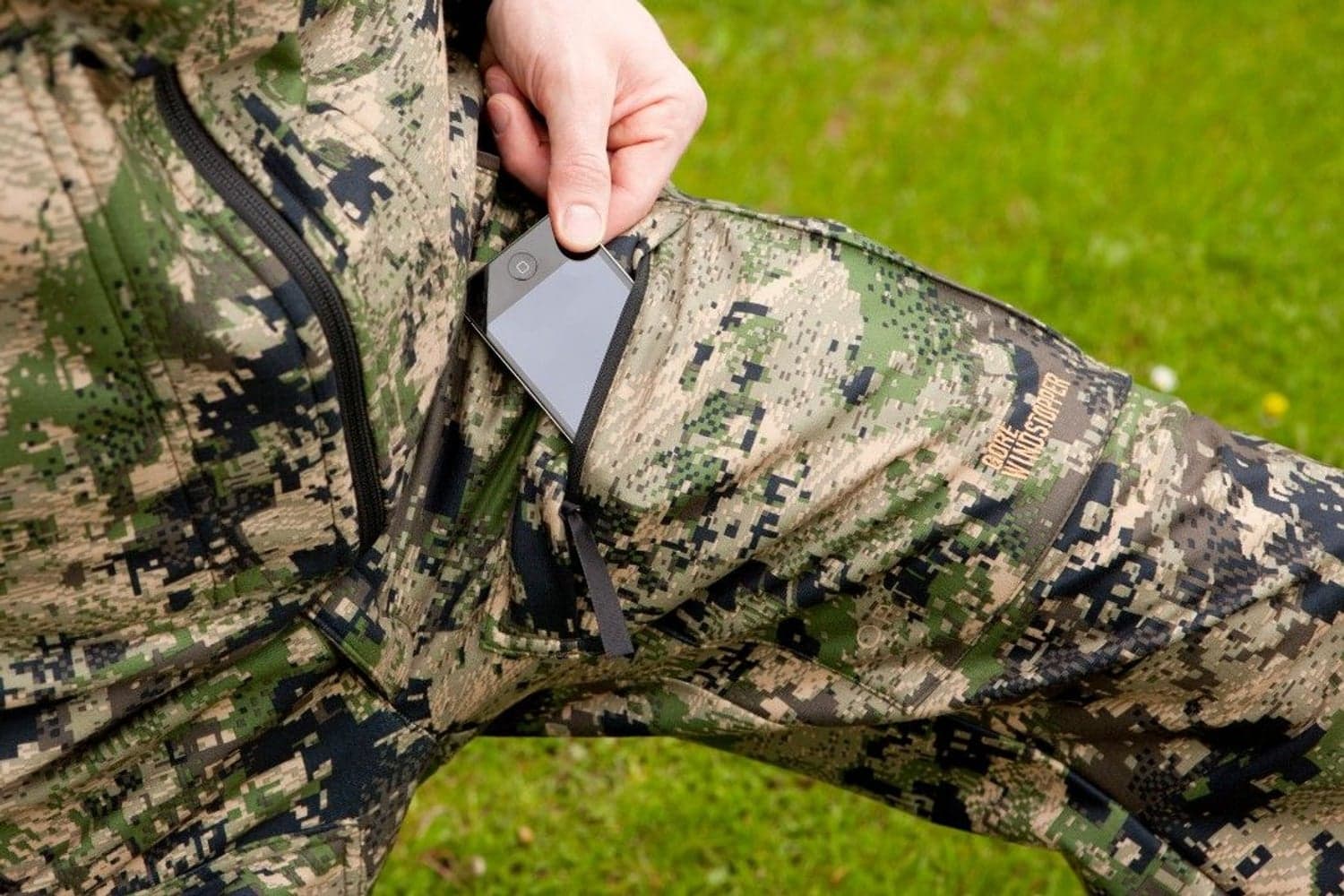 Q Fleece Windstopper Jaktbyxa Optifade, view: 2