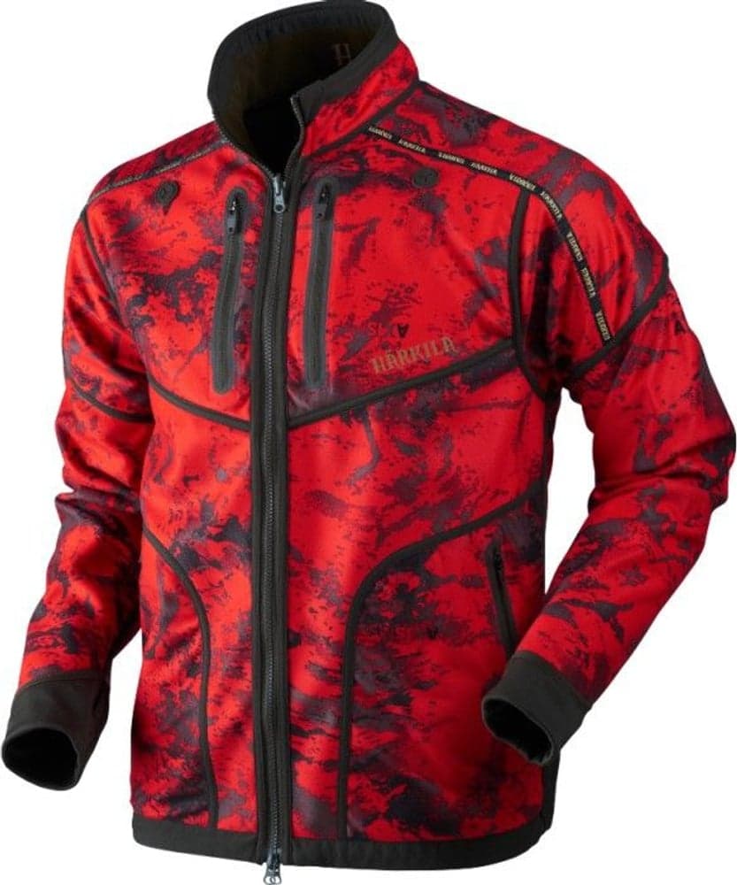 Lynx Reversible Windstopper Fleece Jacket AXIS MSP® Willow Green/AXIS MSP® Red Blaze, view: 0