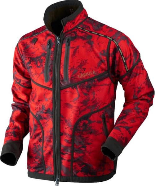 Lynx Reversible Windstopper Fleece Jacket AXIS MSP® Willow Green/AXIS MSP® Red Blaze, view: 0