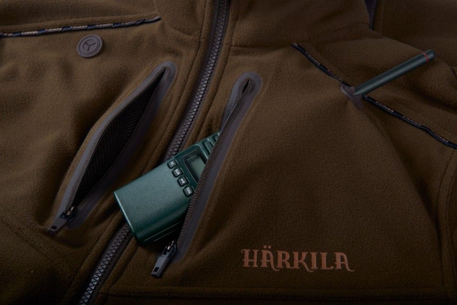 Lynx Reversible Windstopper Fleece Jacket AXIS MSP® Willow Green/AXIS MSP® Red Blaze, view: 6