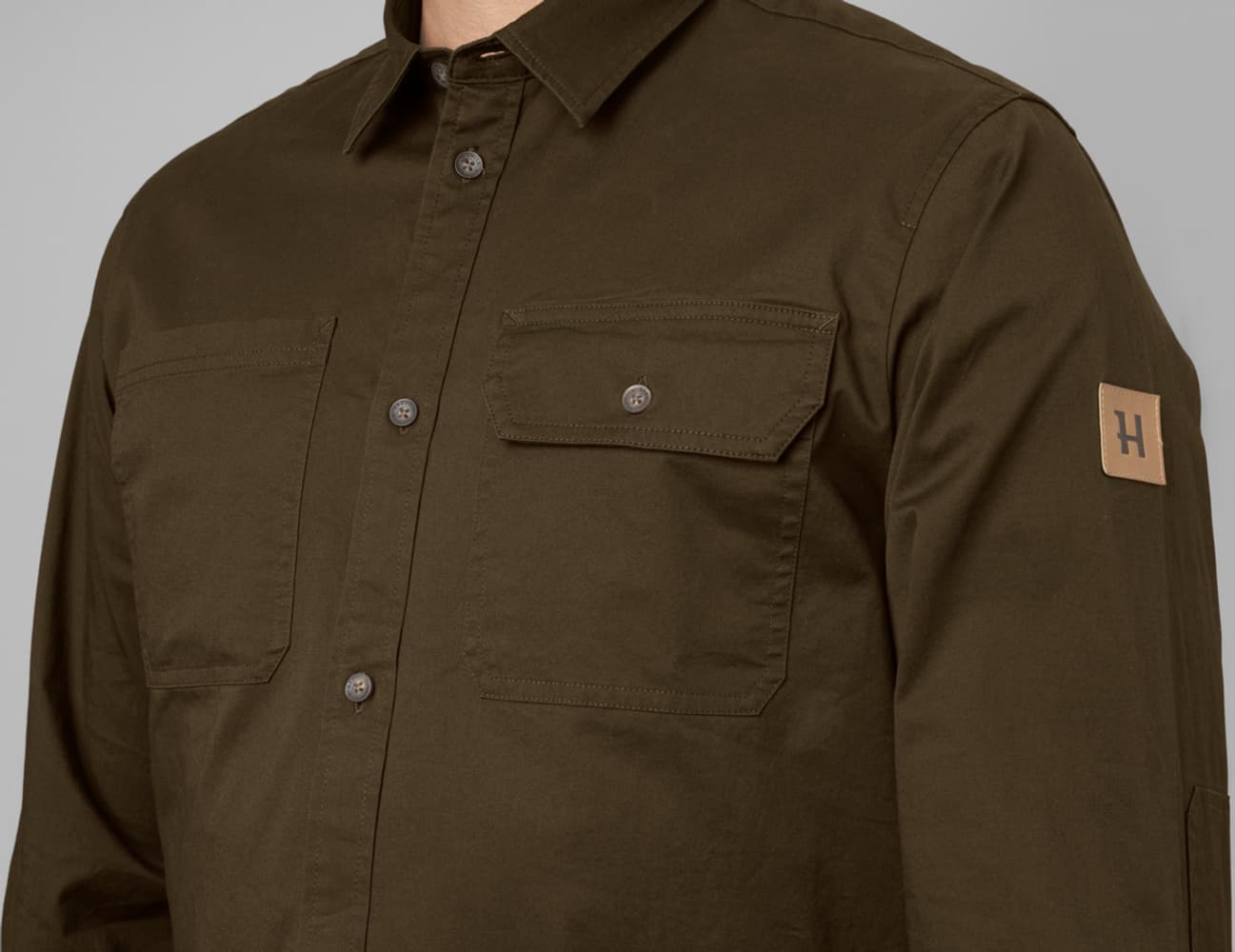 Trym Shirt Willow Green, view: 4