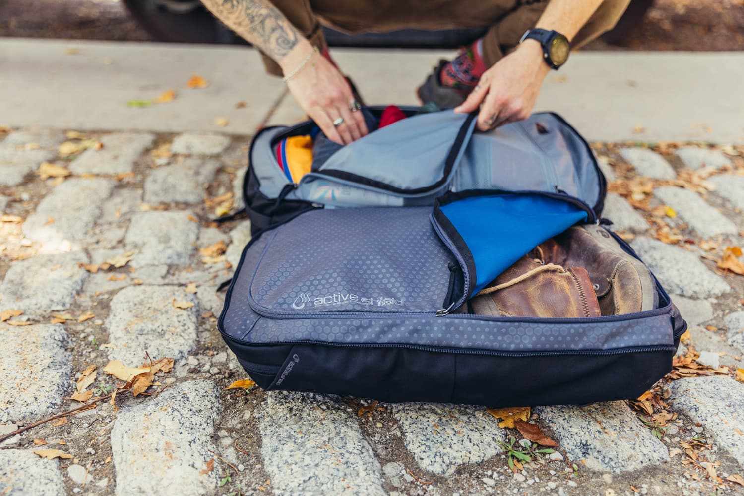 Border Traveler 30L Total Black, view: 4