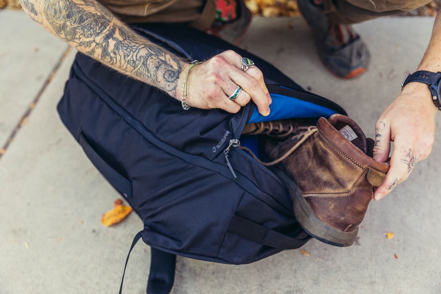 Border Traveler 30L Total Black, view: 5