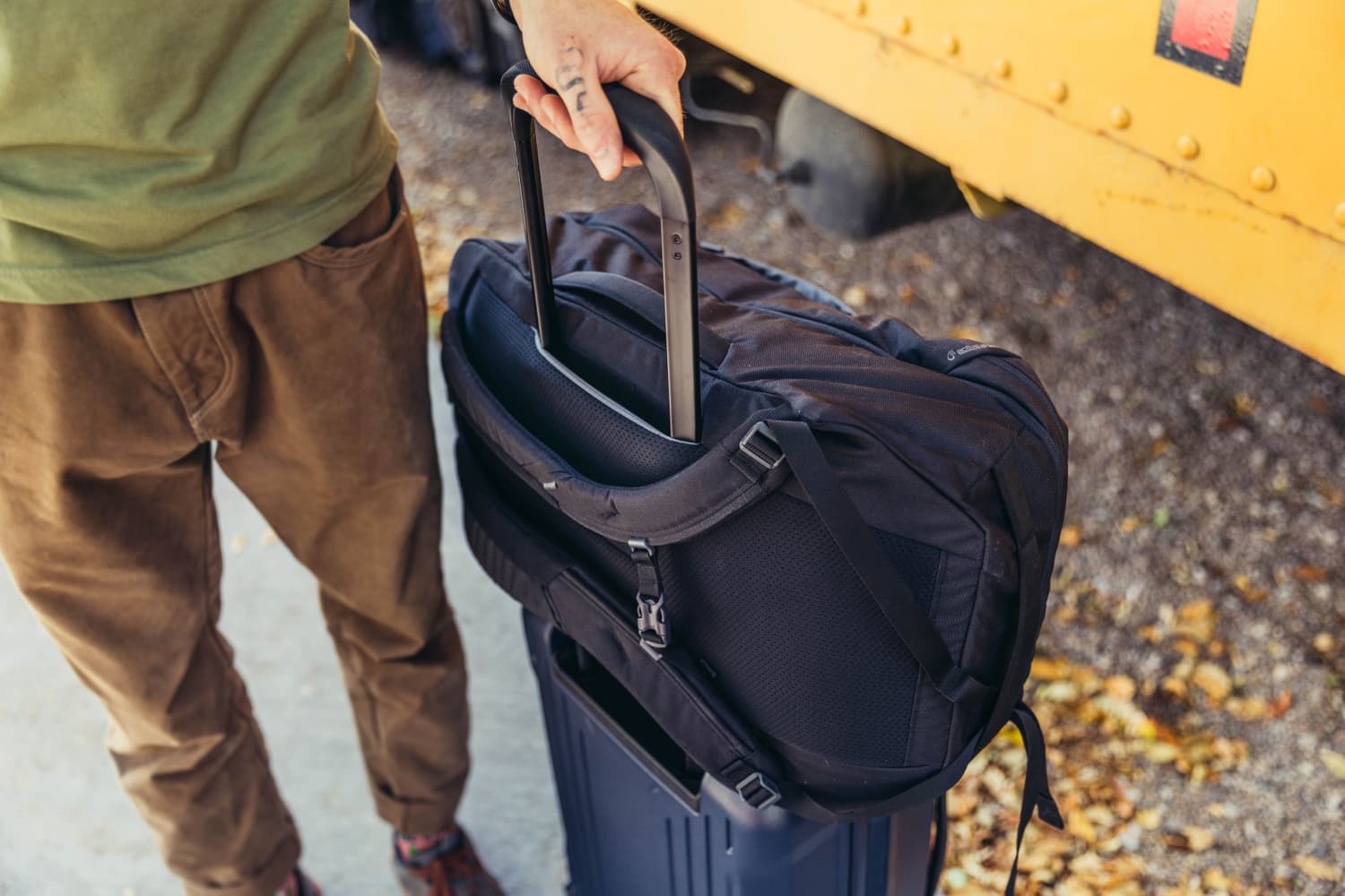 Border Traveler 30L Total Black, view: 8