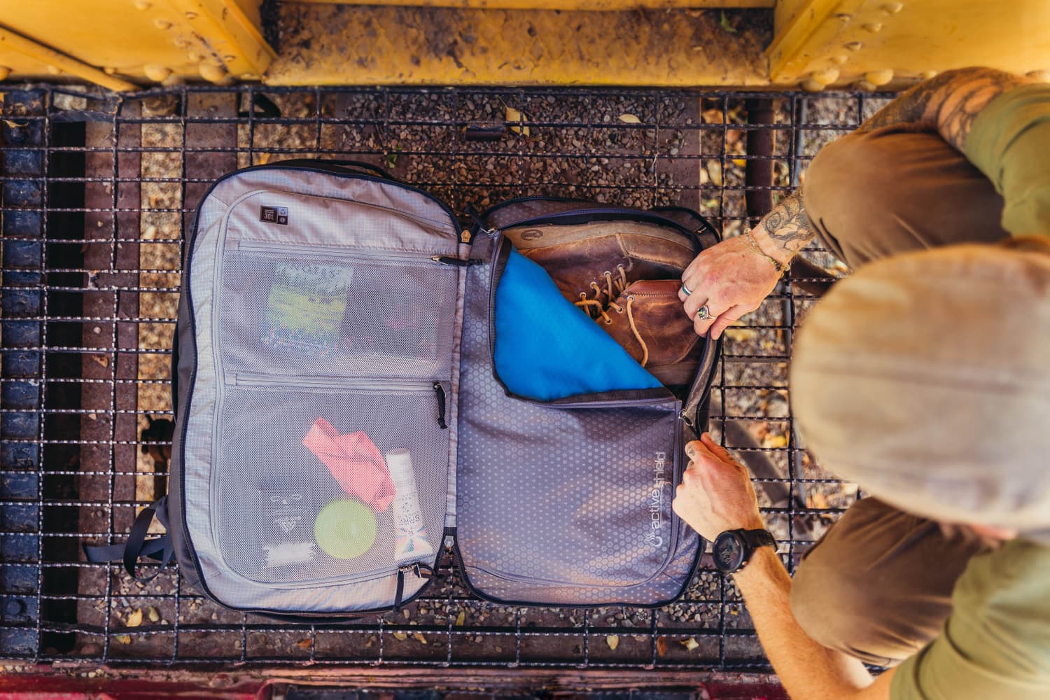 Border Traveler 30L Total Black, view: 3