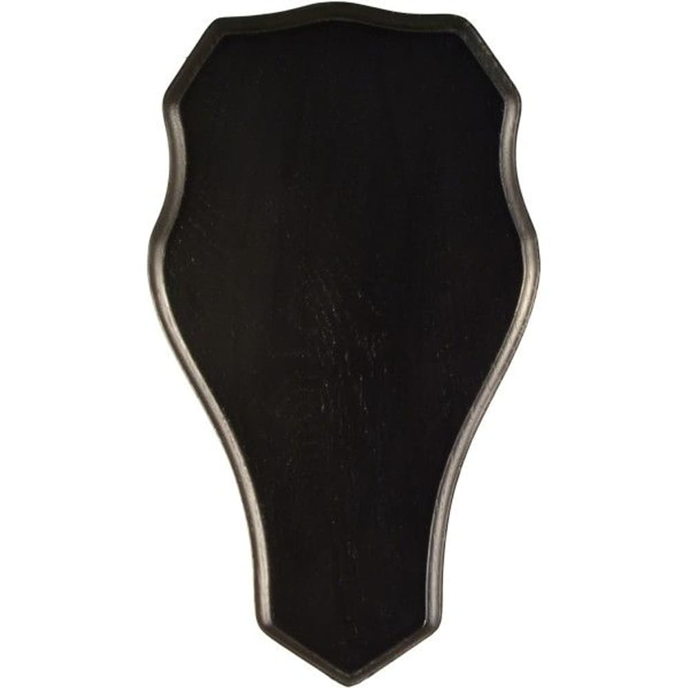 Trofésköld Kronhjort, Mörk Ek 48x25 cm, view: 0