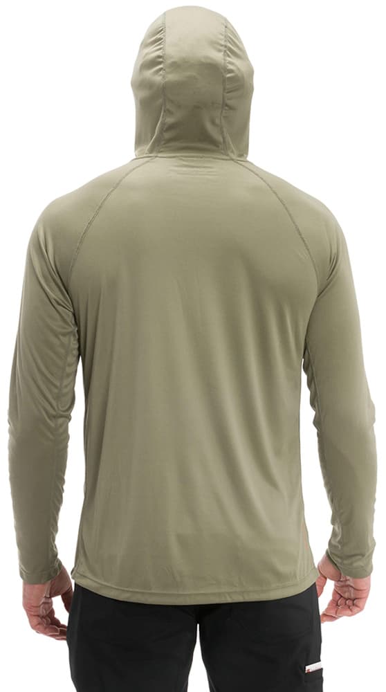 Solstrale Hoodie Deep Lichen Green, view: 3