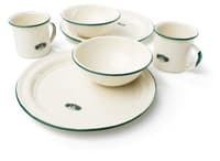 Deluxe Enamelware Bowl Cream - view: 1
