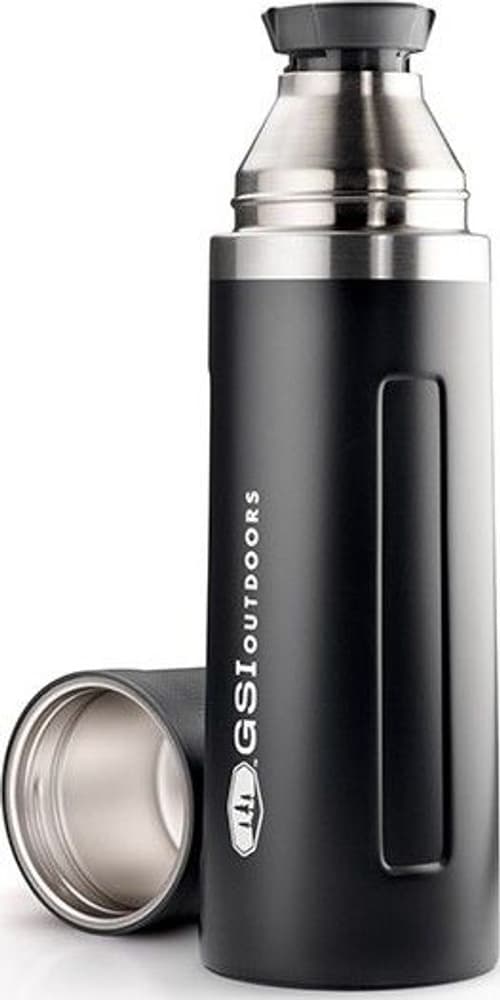 Glacier Stainless Vacuum Bottle 1 L Black, view: 0