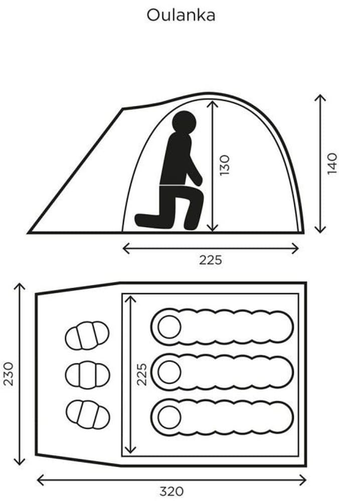 Oulanka 4P Tent, view: 3