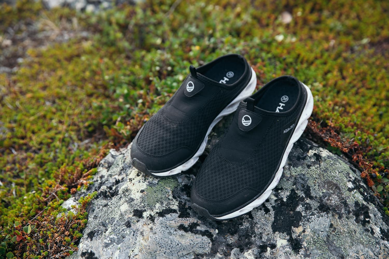 Lago Slipper Aquatech Black, view: 2