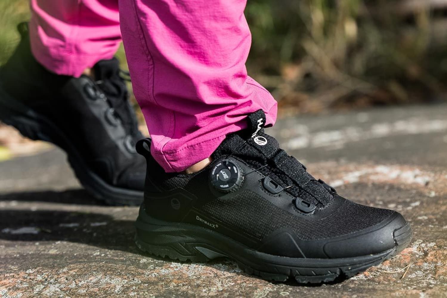 Fara Low FastLock DX Walking Shoe Black, view: 2