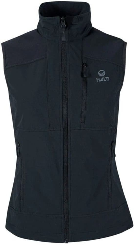 W's Pallas X-Stretch Softshell Vest Black, view: 0