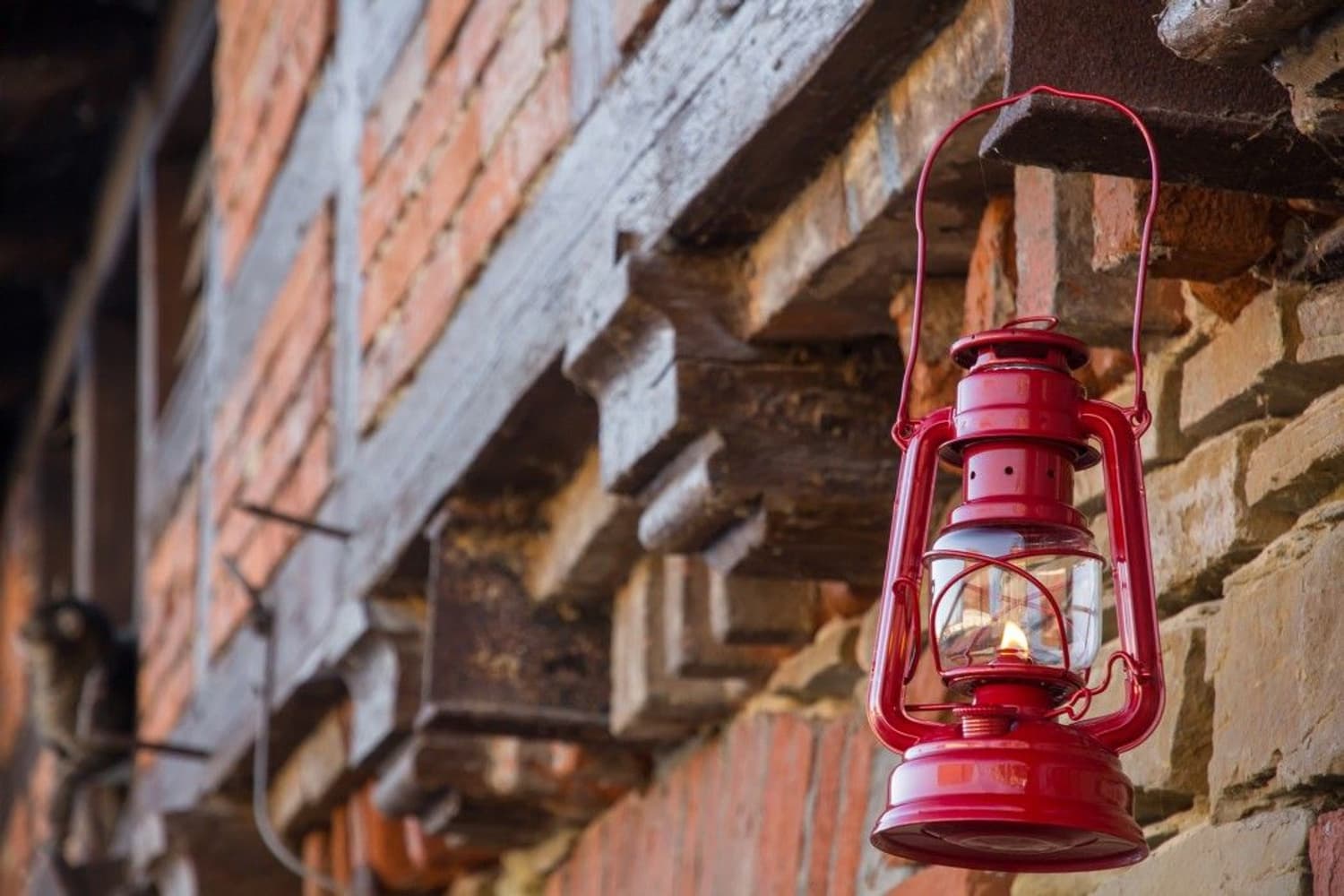 Storm Lantern 276 Röd, view: 4