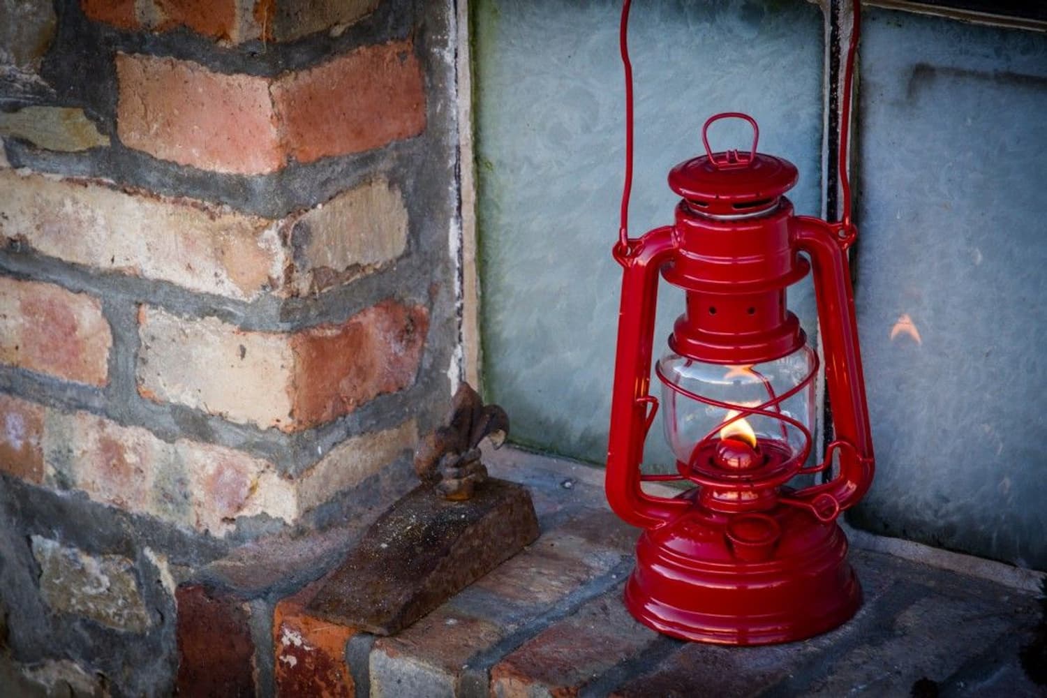 Storm Lantern 276 Röd, view: 6