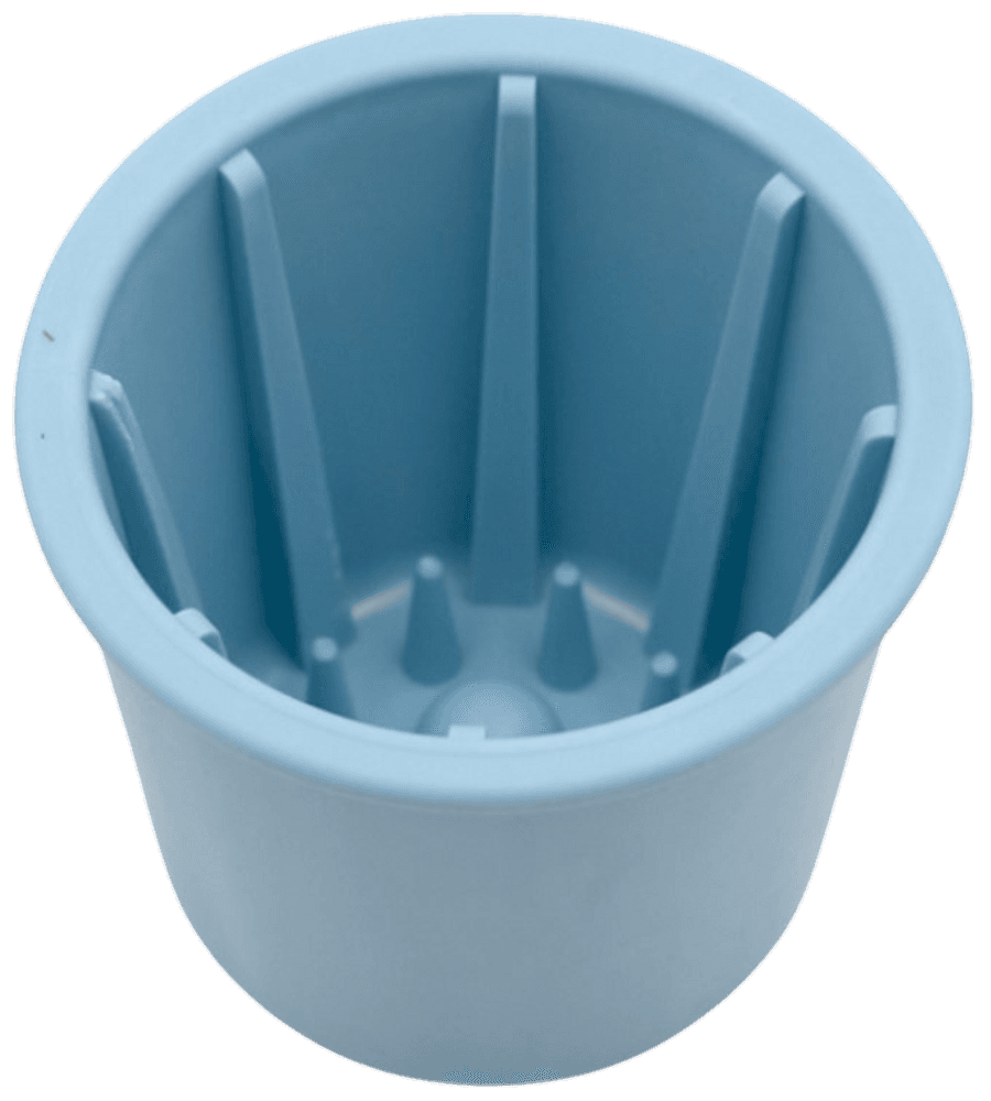 Fibeek Slowfeeder-kopp Blå, view: 0