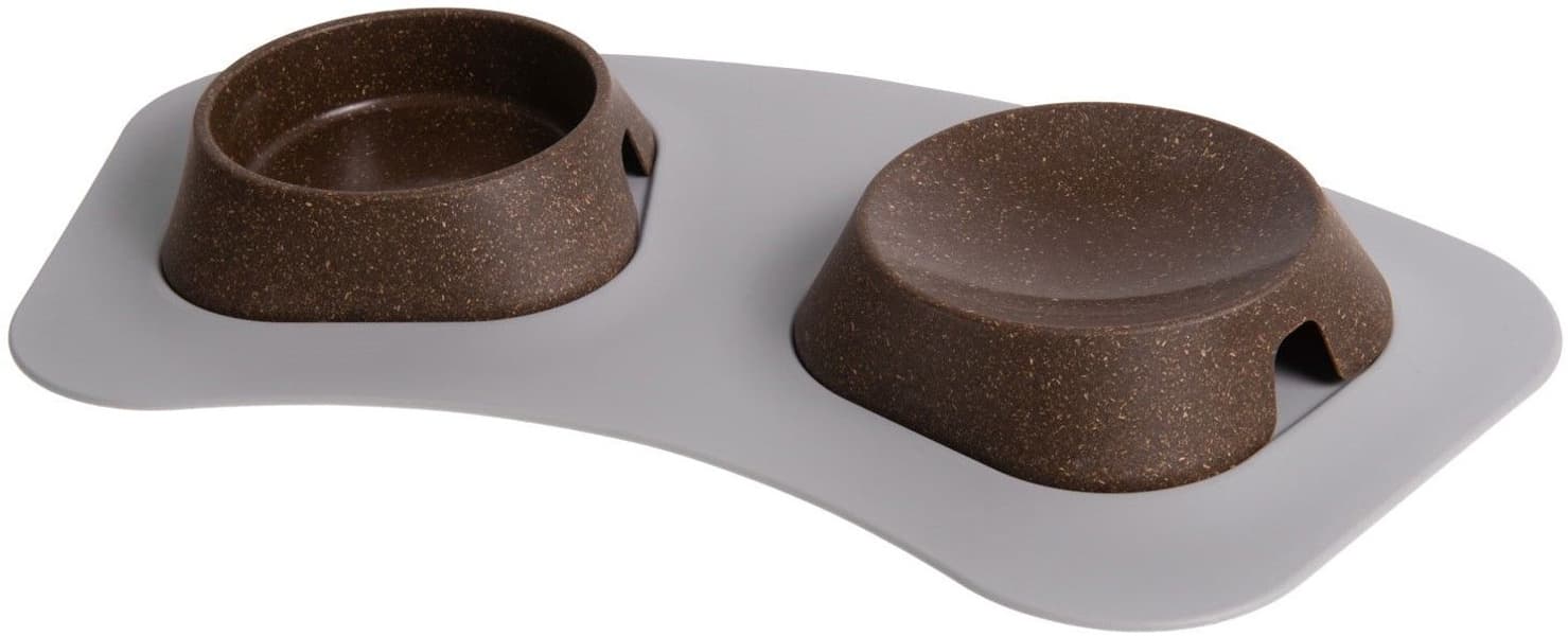 Matskålsunderlägg 43x22cm Ljusgrå, view: 1