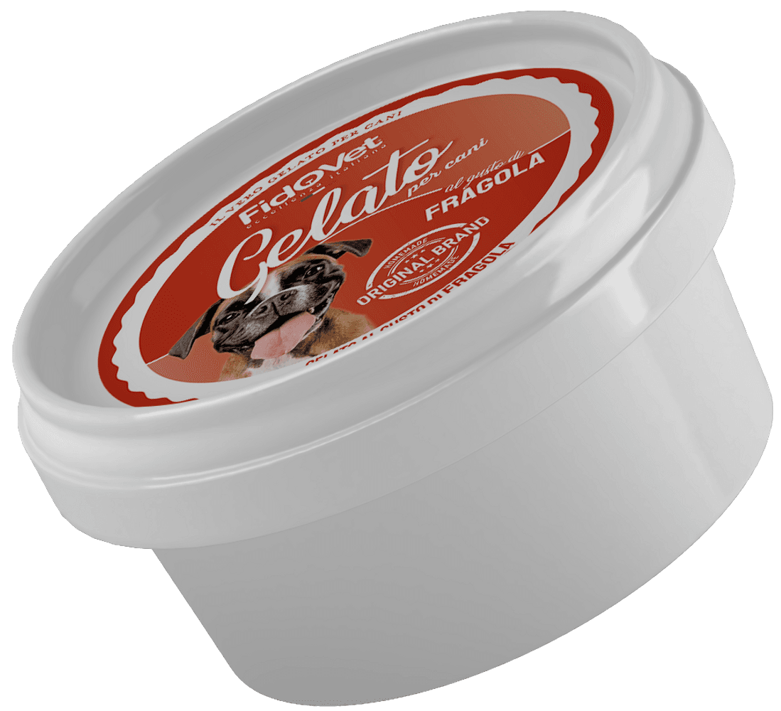 Hundglass Gelato Jordgubbar 40 g, view: 1