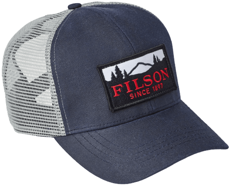 Mesh Logger Cap Navy, view: 0