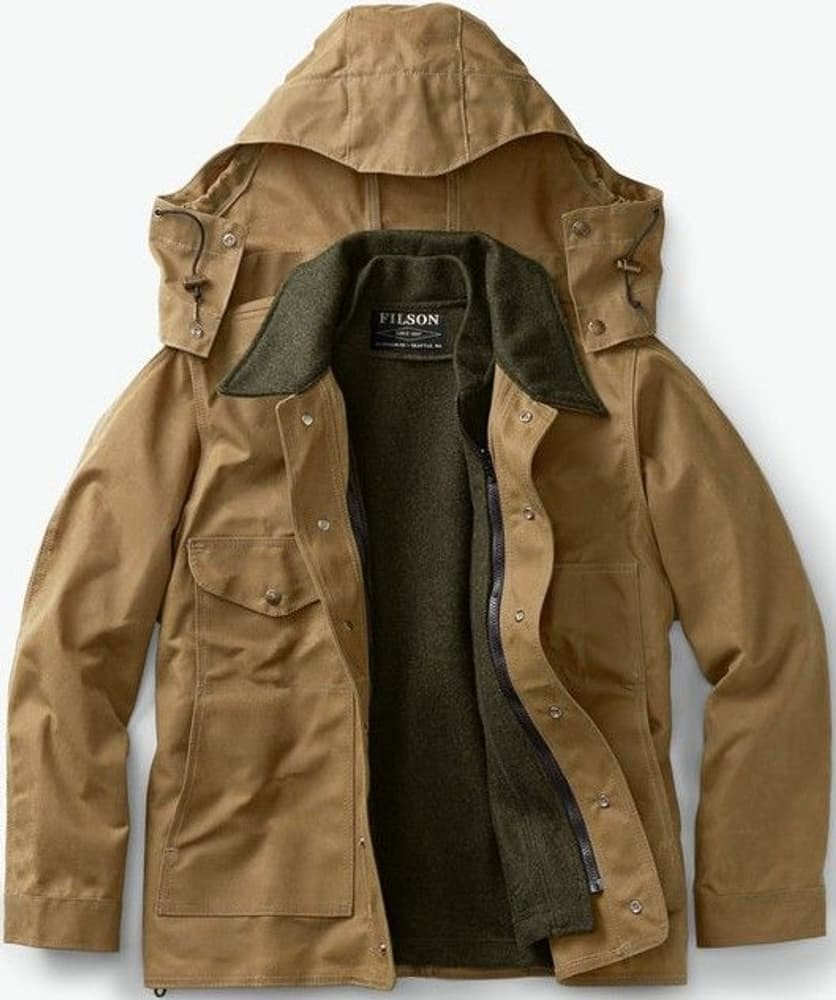 Wool Vest Liner Forest Green, view: 1