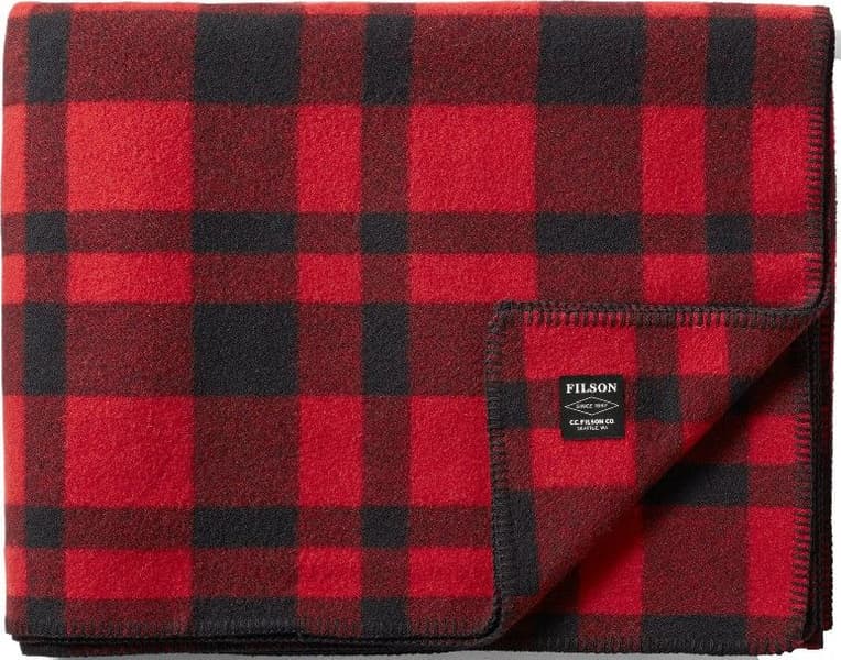 Mackinaw Blanket Red Black, view: 0