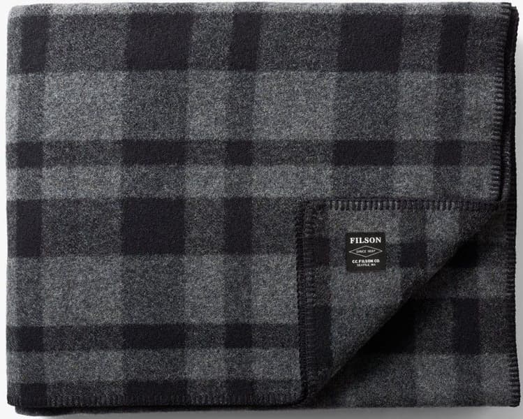 Mackinaw Blanket Gray Black, view: 0