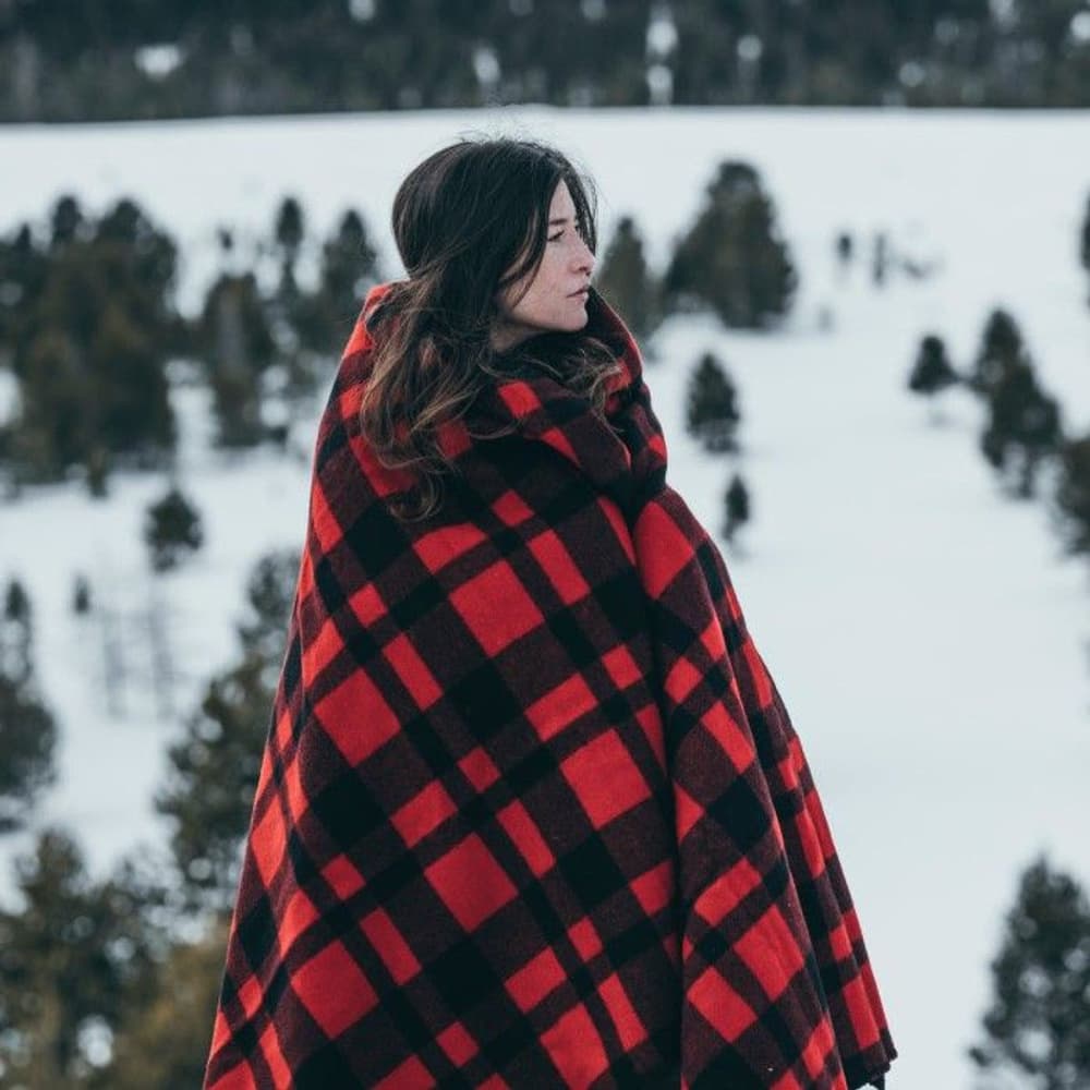 Mackinaw Blanket Gray Black, view: 2